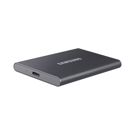 Внешний SSD диск Samsung T7 R1050/W1000 Мб/сек, USB 3.2, 1Тб, серый